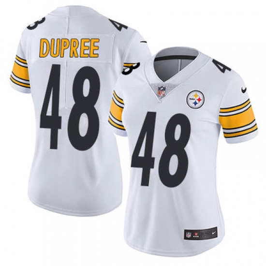 Nike Steelers #48 Bud Dupree White Womens Stitched NFL Vapor Untouchable Limited Jersey Nike Steelers #48 Bud Dupree White Womens Stitched NFL Vapor Untouchable Limited Jersey