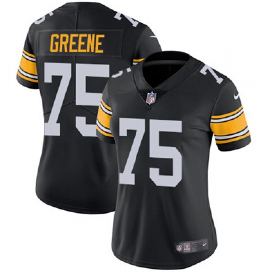 Nike Steelers #75 Joe Greene Black Alternate Womens Stitched NFL Vapor Untouchable Limited Jersey Nike Steelers #75 Joe Greene Black Alternate Womens Stitched NFL Vapor Untouchable Limited Jersey