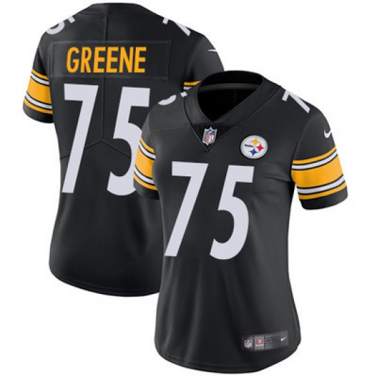 Nike Steelers #75 Joe Greene Black Team Color Womens Stitched NFL Vapor Untouchable Limited Jersey Nike Steelers #75 Joe Greene Black Team Color Womens Stitched NFL Vapor Untouchable Limited Jersey