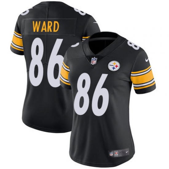 Nike Steelers #86 Hines Ward Black Team Color Womens Stitched NFL Vapor Untouchable Limited Jersey Nike Steelers #86 Hines Ward Black Team Color Womens Stitched NFL Vapor Untouchable Limited Jersey