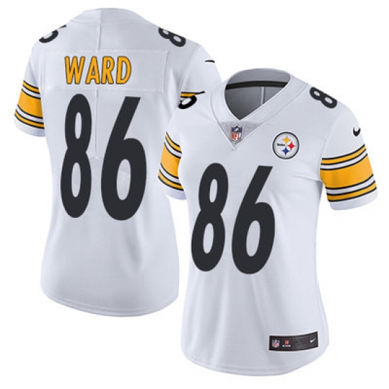 Nike Steelers #86 Hines Ward White Womens Stitched NFL Vapor Untouchable Limited Jersey Nike Steelers #86 Hines Ward White Womens Stitched NFL Vapor Untouchable Limited Jersey