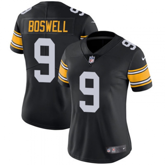 Nike Steelers #9 Chris Boswell Black Alternate Womens Stitched NFL Vapor Untouchable Limited Jersey Nike Steelers #9 Chris Boswell Black Alternate Womens Stitched NFL Vapor Untouchable Limited Jersey