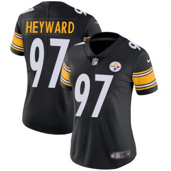 Nike Steelers #97 Cameron Heyward Black Team Color Womens Stitched NFL Vapor Untouchable Limited Jersey Nike Steelers #97 Cameron Heyward Black Team Color Womens Stitched NFL Vapor Untouchable Limited Jersey