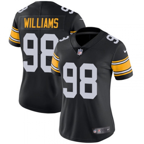 Nike Steelers #98 Vince Williams Black Alternate Womens Stitched NFL Vapor Untouchable Limited Jersey Nike Steelers #98 Vince Williams Black Alternate Womens Stitched NFL Vapor Untouchable Limited Jersey
