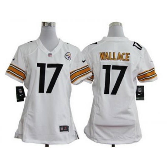Women Nike Pittsburgh Steelers #17 Mike Wallace White Nike NFL Jerseys Women Nike Pittsburgh Steelers #17 Mike Wallace White Nike NFL Jerseys