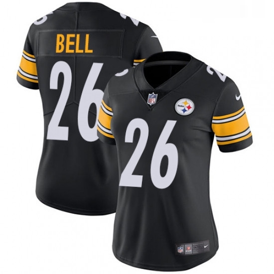 Womens Nike Pittsburgh Steelers 26 LeVeon Bell Black Team Color Vapor Untouchable Limited Player NFL Jersey Womens Nike Pittsburgh Steelers 26 LeVeon Bell Black Team Color Vapor Untouchable Limited Player NFL Jersey