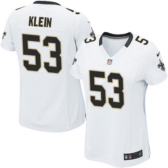 Womens Nike Steelers #53 A.J. Klein White Elite Jersey Womens Nike Steelers #53 A.J. Klein White Elite Jersey