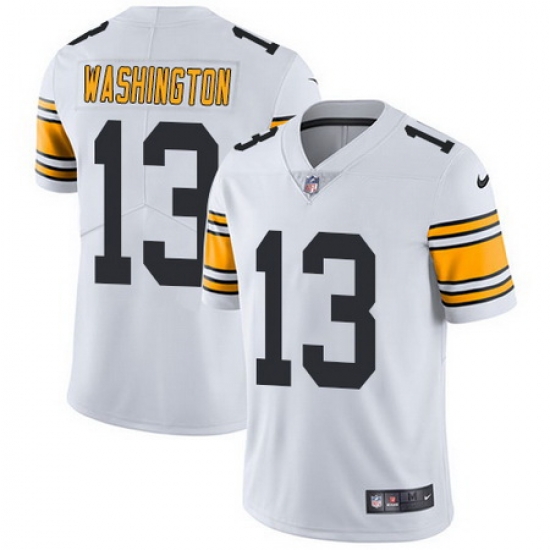 Nike Steelers #13 James Washington White Youth Stitched NFL Vapor Untouchable Limited Jersey Nike Steelers #13 James Washington White Youth Stitched NFL Vapor Untouchable Limited Jersey