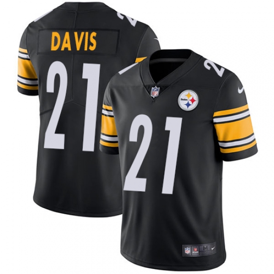 Nike Steelers #21 Sean Davis Black Team Color Youth Stitched NFL Vapor Untouchable Limited Jersey Nike Steelers #21 Sean Davis Black Team Color Youth Stitched NFL Vapor Untouchable Limited Jersey