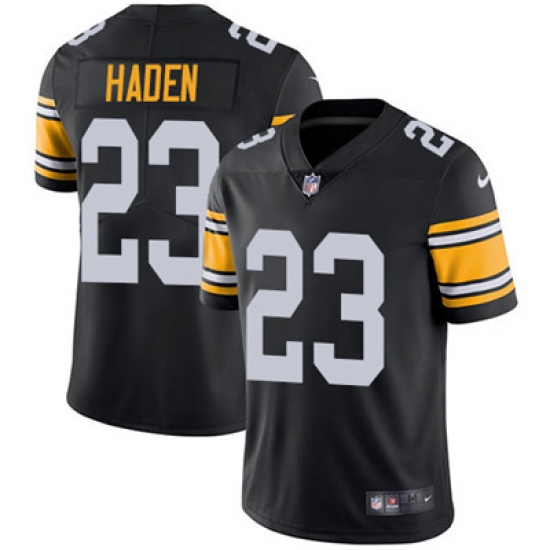 Nike Steelers #23 Joe Haden Black Alternate Youth Stitched NFL Vapor Untouchable Limited Jersey Nike Steelers #23 Joe Haden Black Alternate Youth Stitched NFL Vapor Untouchable Limited Jersey