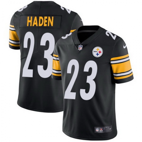 Nike Steelers #23 Joe Haden Black Team Color Youth Stitched NFL Vapor Untouchable Limited Jersey Nike Steelers #23 Joe Haden Black Team Color Youth Stitched NFL Vapor Untouchable Limited Jersey