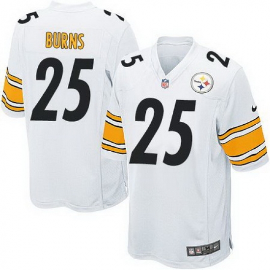 Nike Steelers #25 Artie Burns White Youth Stitched NFL Elite Jersey Nike Steelers #25 Artie Burns White Youth Stitched NFL Elite Jersey