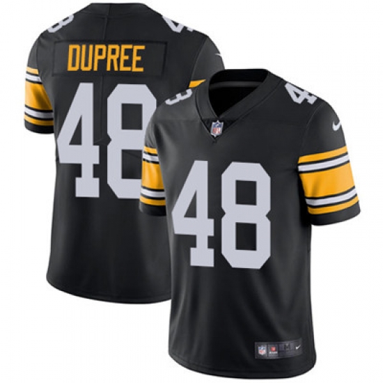 Nike Steelers #48 Bud Dupree Black Alternate Youth Stitched NFL Vapor Untouchable Limited Jersey Nike Steelers #48 Bud Dupree Black Alternate Youth Stitched NFL Vapor Untouchable Limited Jersey