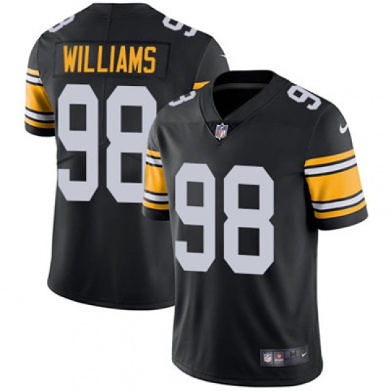 Nike Steelers #98 Vince Williams Black Alternate Youth Stitched NFL Vapor Untouchable Limited Jersey Nike Steelers #98 Vince Williams Black Alternate Youth Stitched NFL Vapor Untouchable Limited Jersey