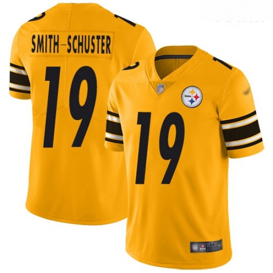 Steelers #19 JuJu Smith Schuster Gold Youth Stitched Football Limited Inverted Legend Jersey Steelers #19 JuJu Smith Schuster Gold Youth Stitched Football Limited Inverted Legend Jersey