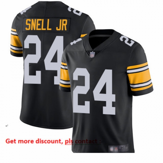 Steelers 24 Benny Snell Jr Black Alternate Youth Stitched Football Vapor Untouchable Limited Jersey Steelers 24 Benny Snell Jr Black Alternate Youth Stitched Football Vapor Untouchable Limited Jersey