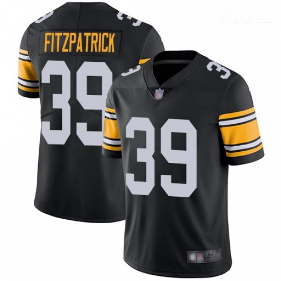 Steelers #39 Minkah Fitzpatrick Black Alternate Youth Stitched Football Vapor Untouchable Limited Jersey Steelers #39 Minkah Fitzpatrick Black Alternate Youth Stitched Football Vapor Untouchable Limited Jersey