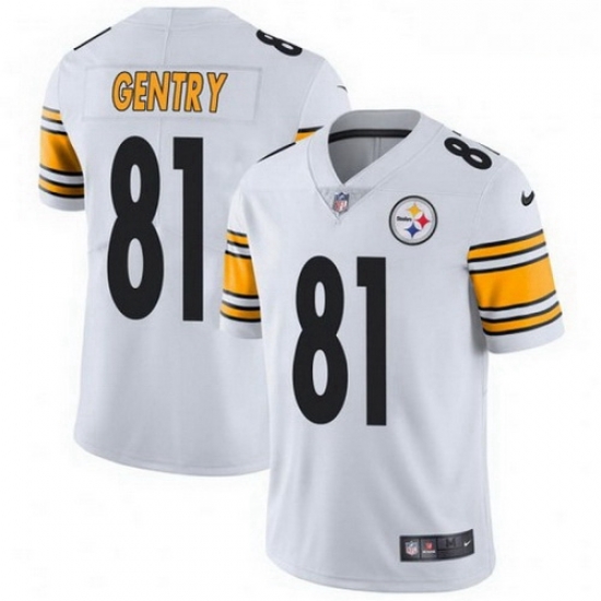 Youth Nike 81 Zach Gentry Pittsburgh Steelers Limited White Vapor Untouchable Jersey Youth Nike 81 Zach Gentry Pittsburgh Steelers Limited White Vapor Untouchable Jersey