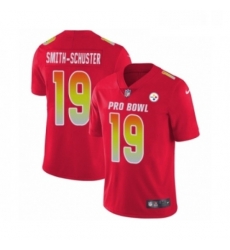 Youth Nike Pittsburgh Steelers 19 JuJu Smith Schuster Limited Red AFC 2019 Pro Bowl NFL Jersey