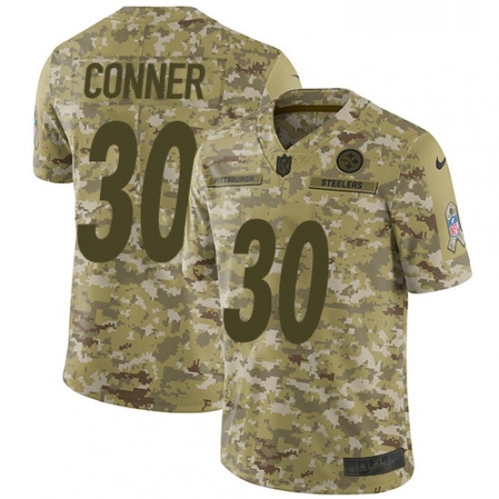 Youth Nike Pittsburgh Steelers 30 James Conner Limited Camo 2018 Salute to Service NFL Jersey Youth Nike Pittsburgh Steelers 30 James Conner Limited Camo 2018 Salute to Service NFL Jersey