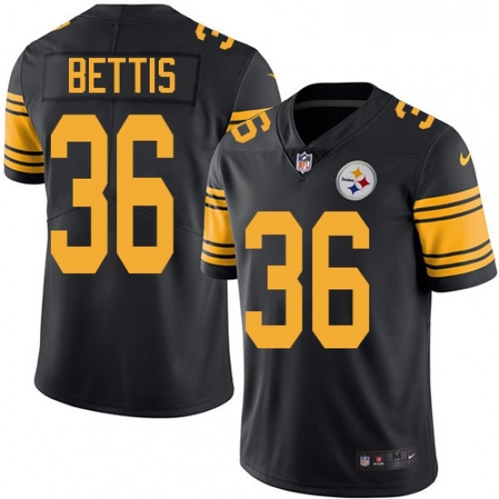 Youth Nike Pittsburgh Steelers 36 Jerome Bettis Limited Black Rush Vapor Untouchable NFL Jersey Youth Nike Pittsburgh Steelers 36 Jerome Bettis Limited Black Rush Vapor Untouchable NFL Jersey