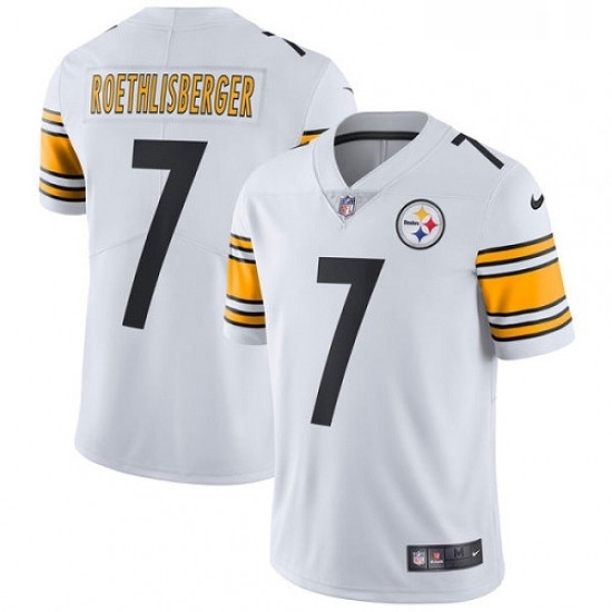 Youth Nike Pittsburgh Steelers 7 Ben Roethlisberger White Vapor Untouchable Limited Player NFL Jersey Youth Nike Pittsburgh Steelers 7 Ben Roethlisberger White Vapor Untouchable Limited Player NFL Jersey