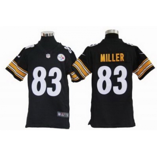 Youth Nike Pittsburgh Steelers 83# Heath Miller Black Jerseys Youth Nike Pittsburgh Steelers 83# Heath Miller Black Jerseys