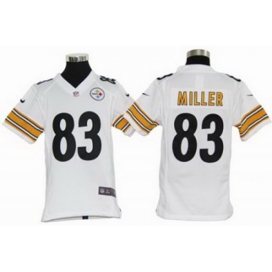 Youth Nike Pittsburgh Steelers 83# Heath Miller White Jerseys Youth Nike Pittsburgh Steelers 83# Heath Miller White Jerseys