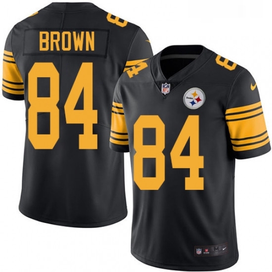 Youth Nike Pittsburgh Steelers 84 Antonio Brown Limited Black Rush Vapor Untouchable NFL Jersey Youth Nike Pittsburgh Steelers 84 Antonio Brown Limited Black Rush Vapor Untouchable NFL Jersey