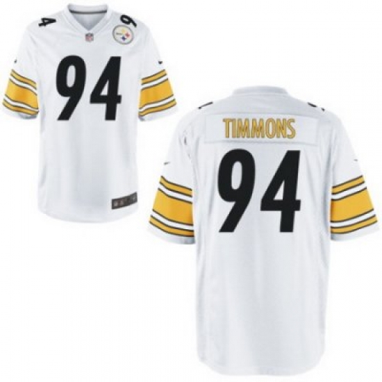 Youth Nike Pittsburgh Steelers 94# Lawrence Timmons White Color Jersey Youth Nike Pittsburgh Steelers 94# Lawrence Timmons White Color Jersey