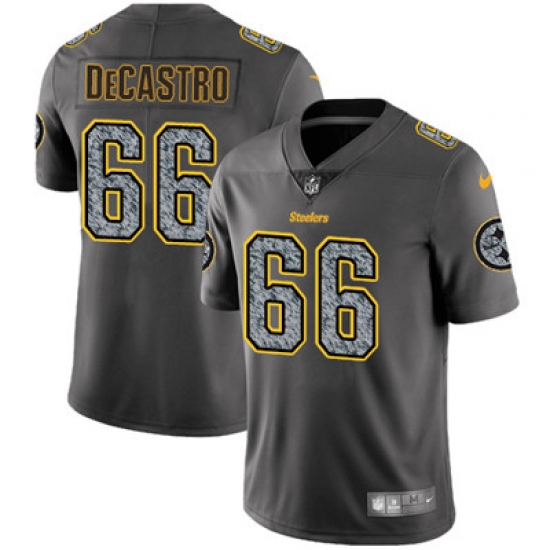 Youth Nike Steelers #66 David DeCastro Gray Static NFL Vapor Untouchable Game Jersey Youth Nike Steelers #66 David DeCastro Gray Static NFL Vapor Untouchable Game Jersey