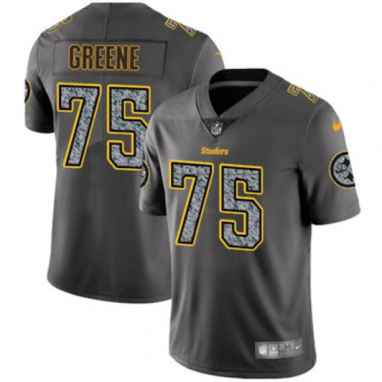 Youth Nike Steelers #75 Joe Greene Gray Static NFL Vapor Untouchable Game Jersey Youth Nike Steelers #75 Joe Greene Gray Static NFL Vapor Untouchable Game Jersey
