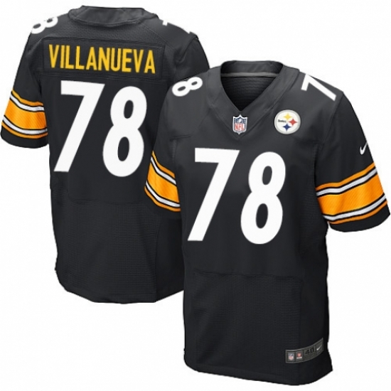 Youth Nike Steelers 78 Alejandro Villanueva Black Elite Jersey Youth Nike Steelers 78 Alejandro Villanueva Black Elite Jersey