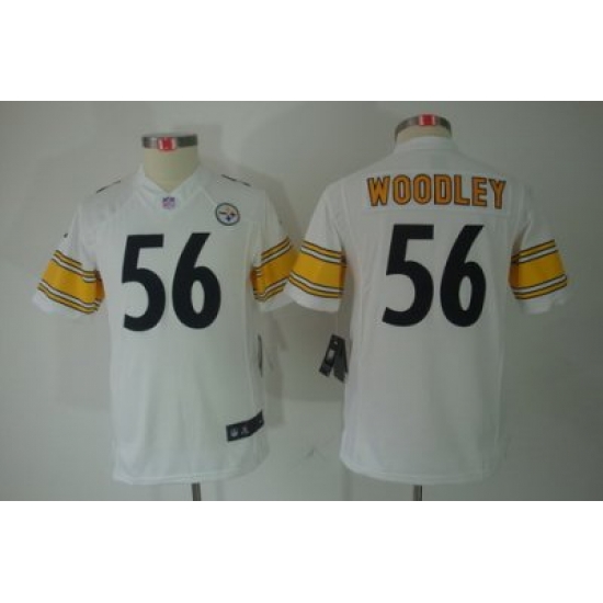 Youth Nike Youth Pittsburgh Steelers #56 Lamarr Woodley White Limited Jerseys Youth Nike Youth Pittsburgh Steelers #56 Lamarr Woodley White Limited Jerseys
