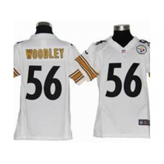 Youth Nike Youth Pittsburgh Steelers #56 Lamarr Woodley white jerseys Youth Nike Youth Pittsburgh Steelers #56 Lamarr Woodley white jerseys