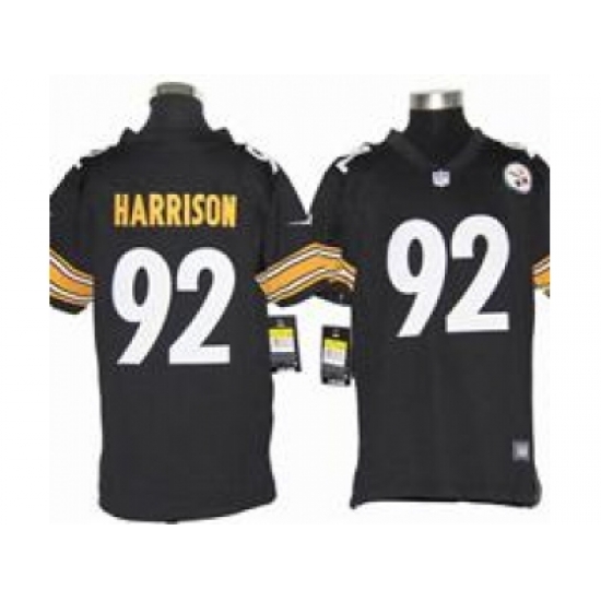Youth Nike Youth Pittsburgh Steelers #92 James Harrison Black jerseys Youth Nike Youth Pittsburgh Steelers #92 James Harrison Black jerseys