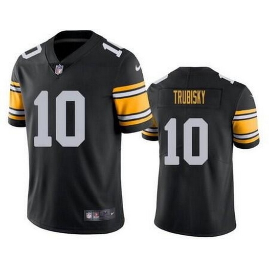 Youth Pittsburgh Steelers 10 Mitchell Trubisk Black Vapor Untouchable Limited Stitched Jerseys Youth Pittsburgh Steelers 10 Mitchell Trubisk Black Vapor Untouchable Limited Stitched Jerseys