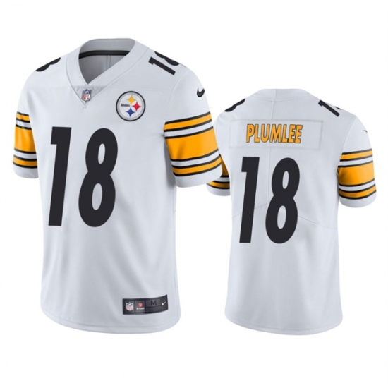 Youth Pittsburgh Steelers 18 John Rhys Plumlee White Vapor Untouchable Limited Stitched Jersey Youth Pittsburgh Steelers 18 John Rhys Plumlee White Vapor Untouchable Limited Stitched Jersey