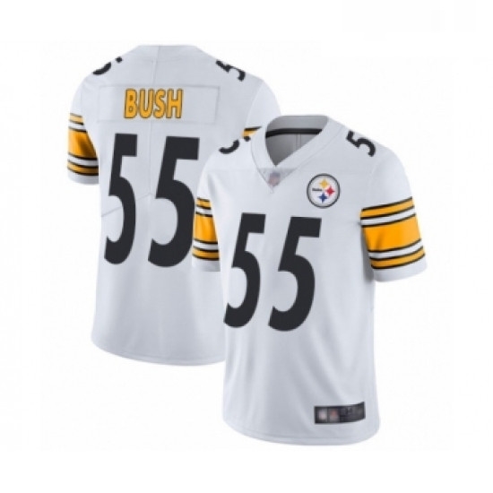 Youth Pittsburgh Steelers 55 Devin Bush White Vapor Untouchable Limited Player Football Jersey Youth Pittsburgh Steelers 55 Devin Bush White Vapor Untouchable Limited Player Football Jersey