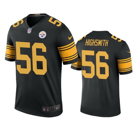 Youth Pittsburgh Steelers #56 Alex Highsmith Rush NFL Stitched Jersey Youth Pittsburgh Steelers #56 Alex Highsmith Rush NFL Stitched Jersey