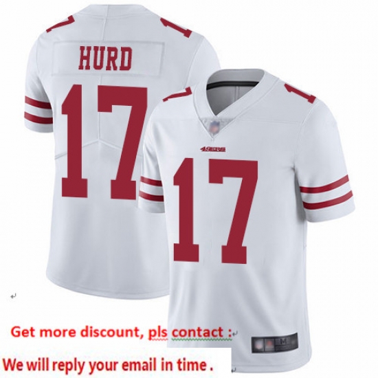 49ers 17 Jalen Hurd White Men Stitched Football Vapor Untouchable Limited Jersey 49ers 17 Jalen Hurd White Men Stitched Football Vapor Untouchable Limited Jersey