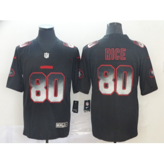 49ers 80 Jerry Rice Black Arch Smoke Vapor Untouchable Limited Jersey 49ers 80 Jerry Rice Black Arch Smoke Vapor Untouchable Limited Jersey