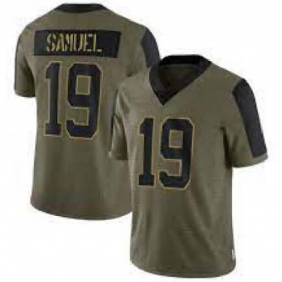 Men San Francisco 49ers 19 Deebo Samuel Nike 2021 Salute To Service Jersey Men San Francisco 49ers 19 Deebo Samuel Nike 2021 Salute To Service Jersey