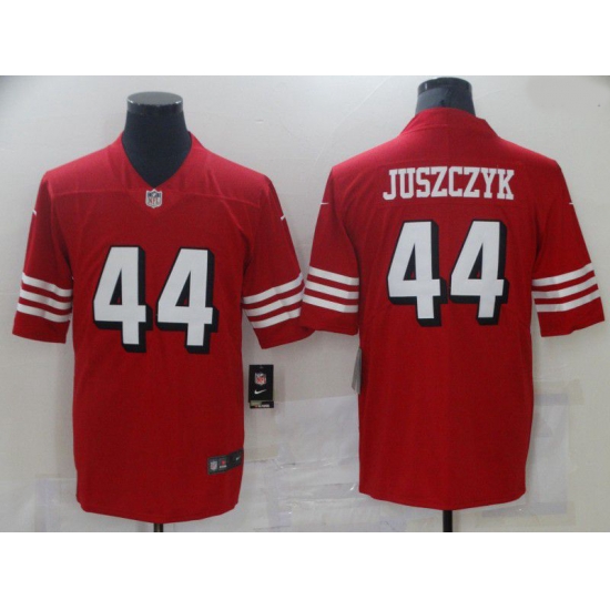 Men San Francisco 49ers 44 Juszczyk Red Nike Vapor Untouchable Limited 2021 NFL Jersey Men San Francisco 49ers 44 Juszczyk Red Nike Vapor Untouchable Limited 2021 NFL Jersey