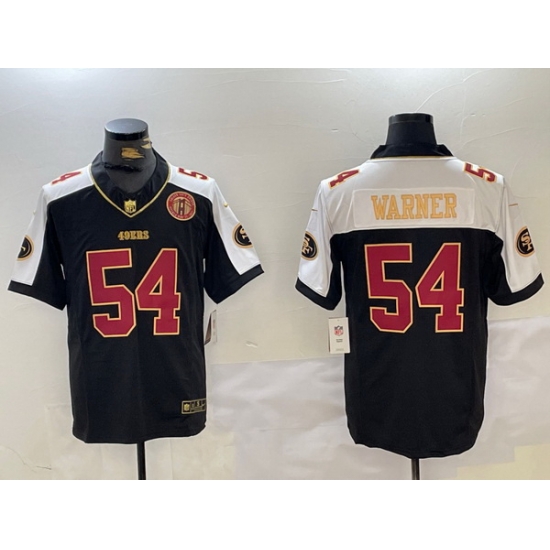 Men San Francisco 49ers 54 Fred Warner Black F U S E Mexico Vapor Limited Stitched Football Jersey 2 Men San Francisco 49ers 54 Fred Warner Black F U S E Mexico Vapor Limited Stitched Football Jersey 2