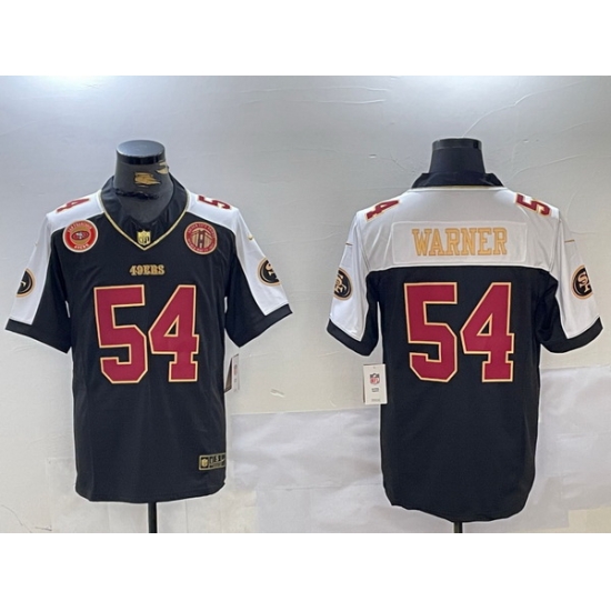 Men San Francisco 49ers 54 Fred Warner Black F U S E Mexico Vapor Limited Stitched Football Jersey Men San Francisco 49ers 54 Fred Warner Black F U S E Mexico Vapor Limited Stitched Football Jersey