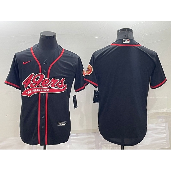Men San Francisco 49ers Blank Black Stitched Jersey Men San Francisco 49ers Blank Black Stitched Jersey