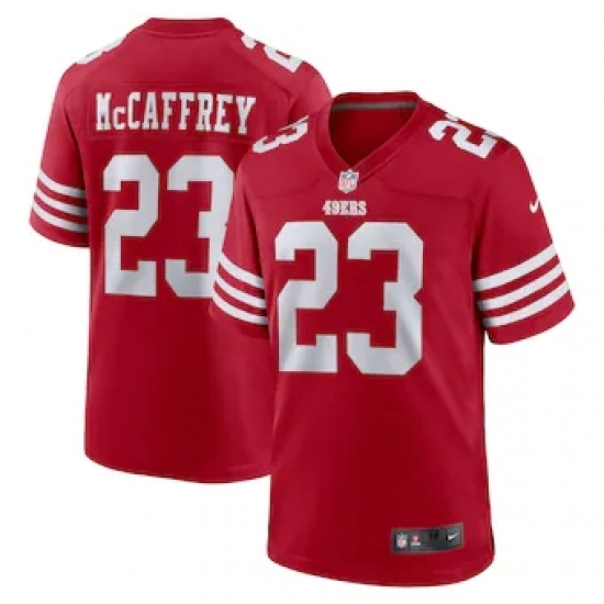 Men San Francisco 49ers Christian McCaffrey Nike Red Vapor Untouchable Stitched Jersey Men San Francisco 49ers Christian McCaffrey Nike Red Vapor Untouchable Stitched Jersey
