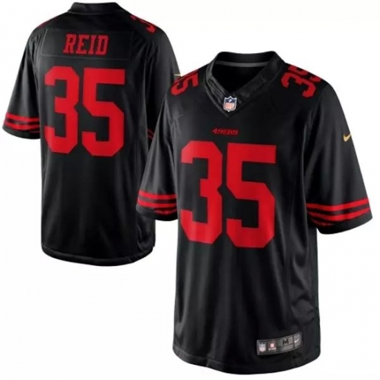 Mens San Francisco 49ers 35 Eric Reid Nike Black Limited NFL Jersey Mens San Francisco 49ers 35 Eric Reid Nike Black Limited NFL Jersey