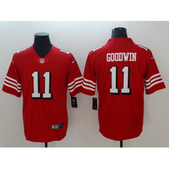Men's San Francisco 49ers Marquise Goodwin 11 Red Nike Scarlet Player Limited Jersey Men's San Francisco 49ers Marquise Goodwin 11 Red Nike Scarlet Player Limited Jersey